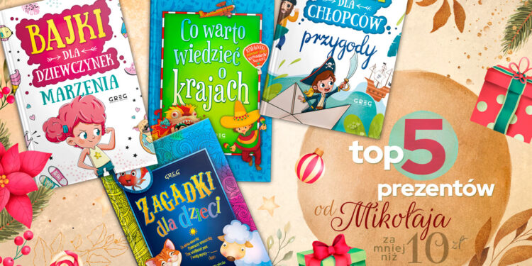TOP 5 prezentów od Mikołaja za mniej niż 10 zł