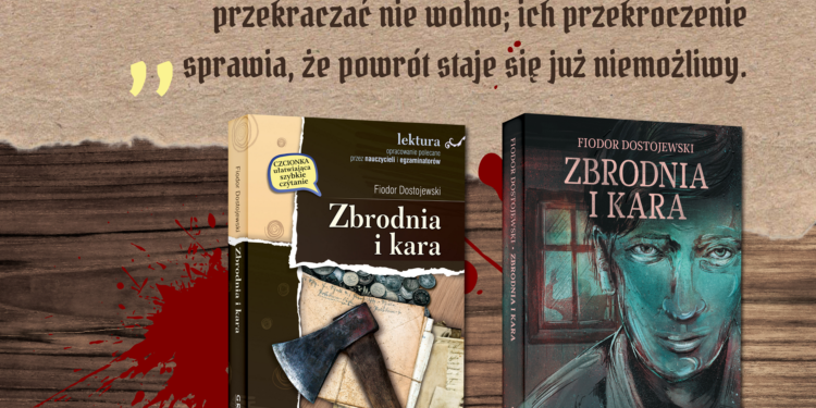 Dostojewski Zbrodnia i kara grafika nagłówek