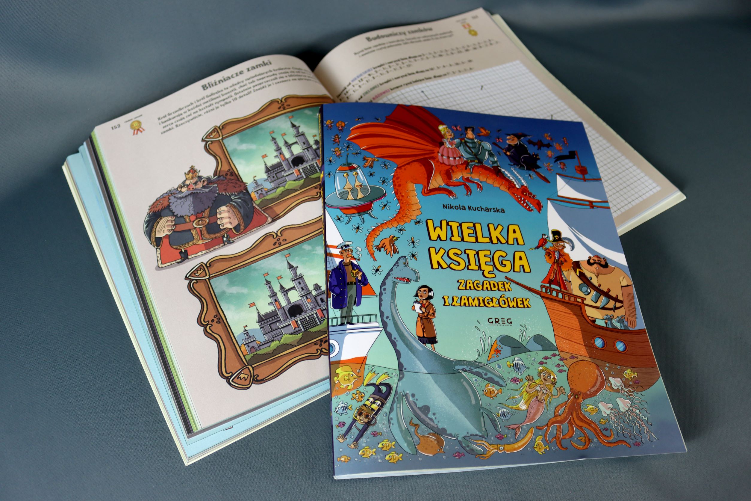 Wielka księga zagadek i łamigłówek