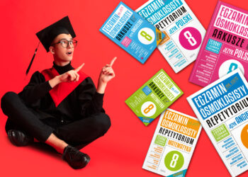 nagłówek grafika egzamin ósmoklasisty