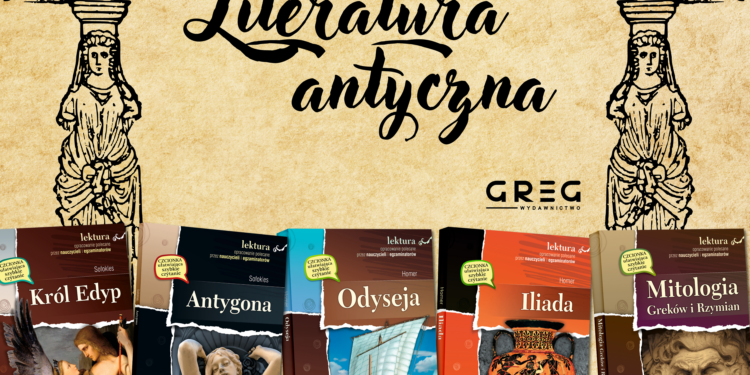 grafika nagłówek literatura antyczna