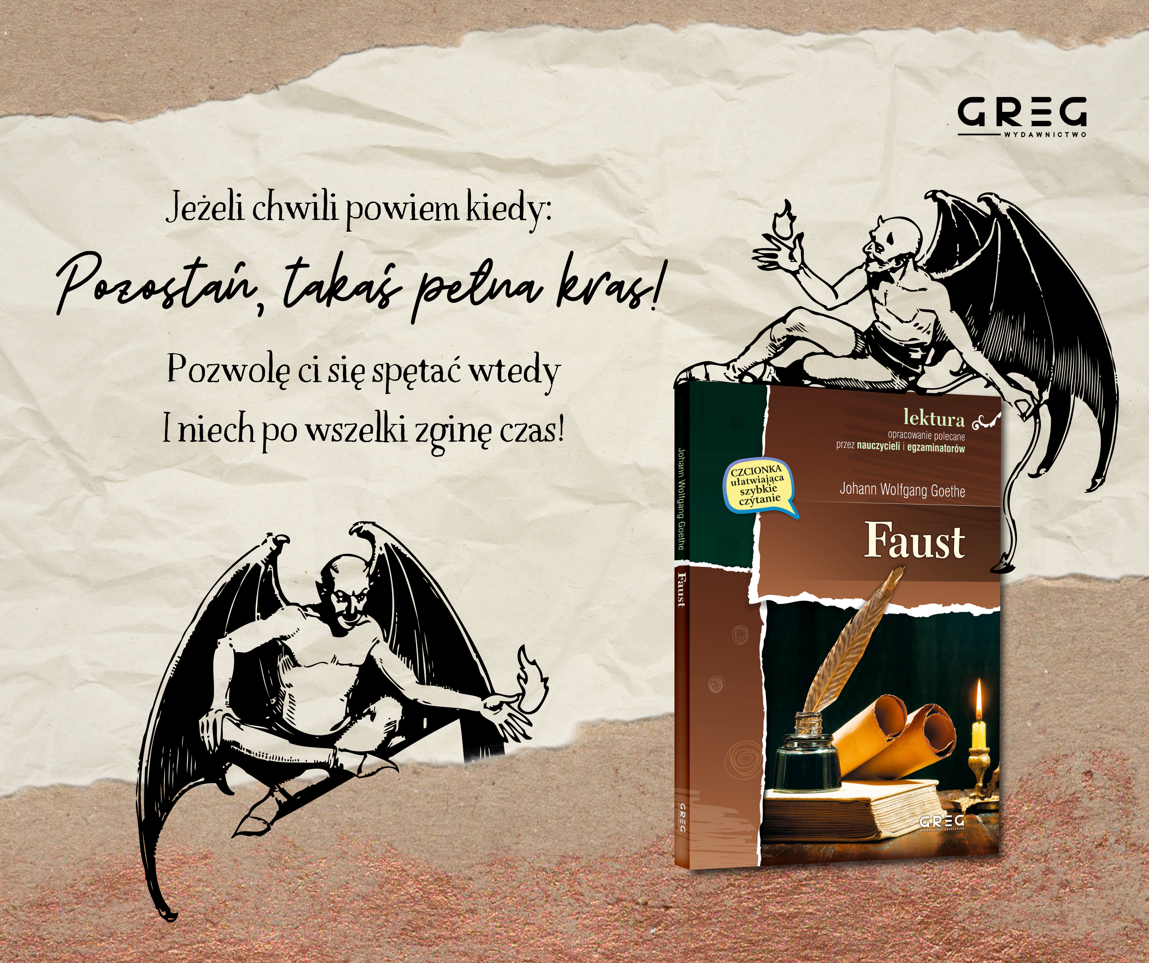 nagłówek grafika Faust tajemniczy alchemik