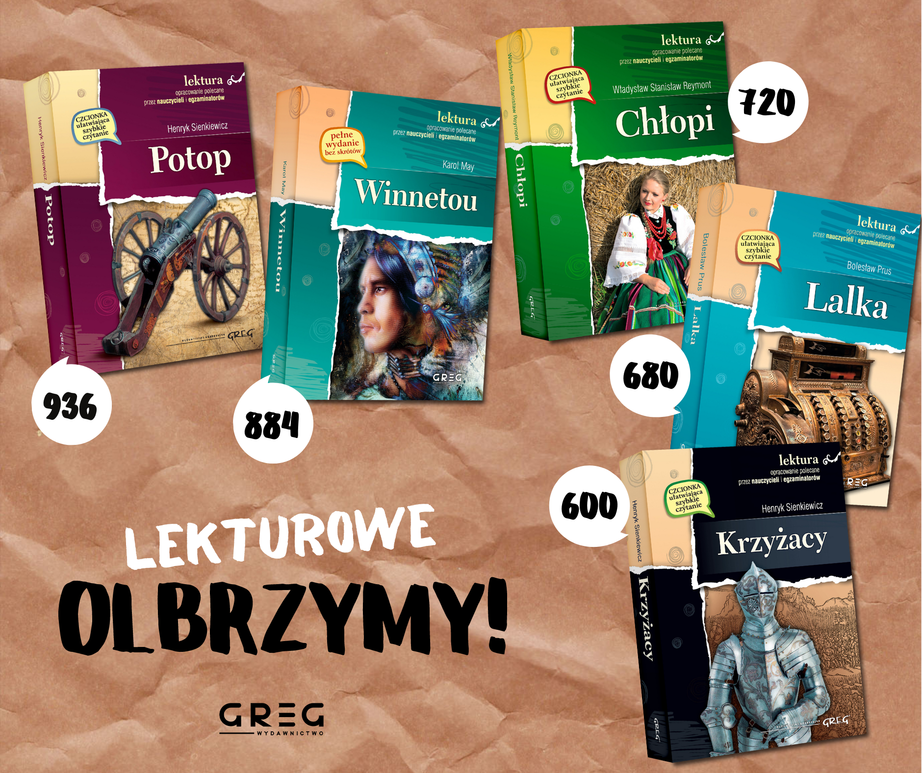 nagłówek grafika grube książki