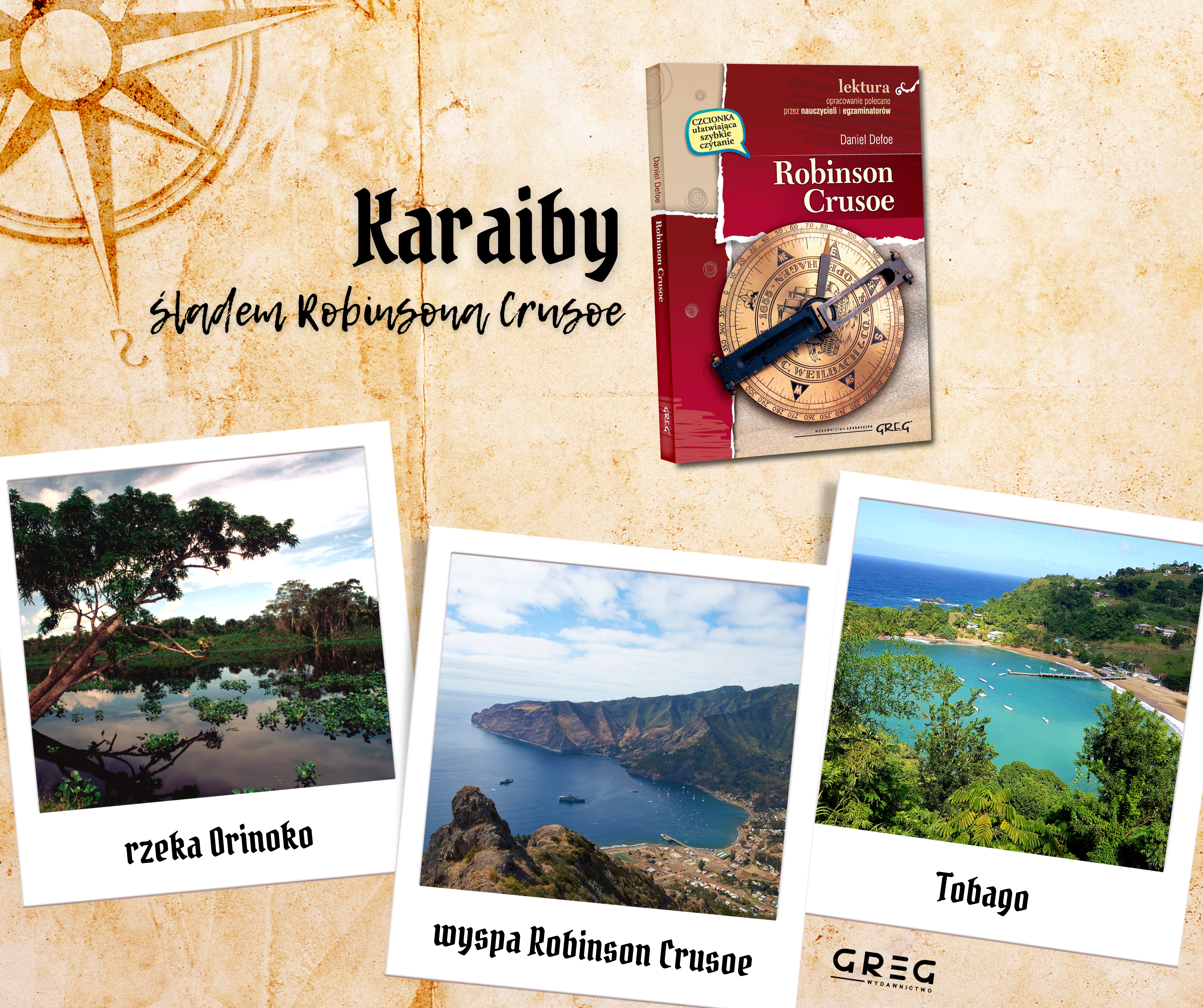 nagłówek grafika Karaiby Robinson