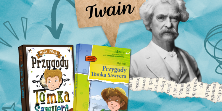 nagłówek grafika mark twain