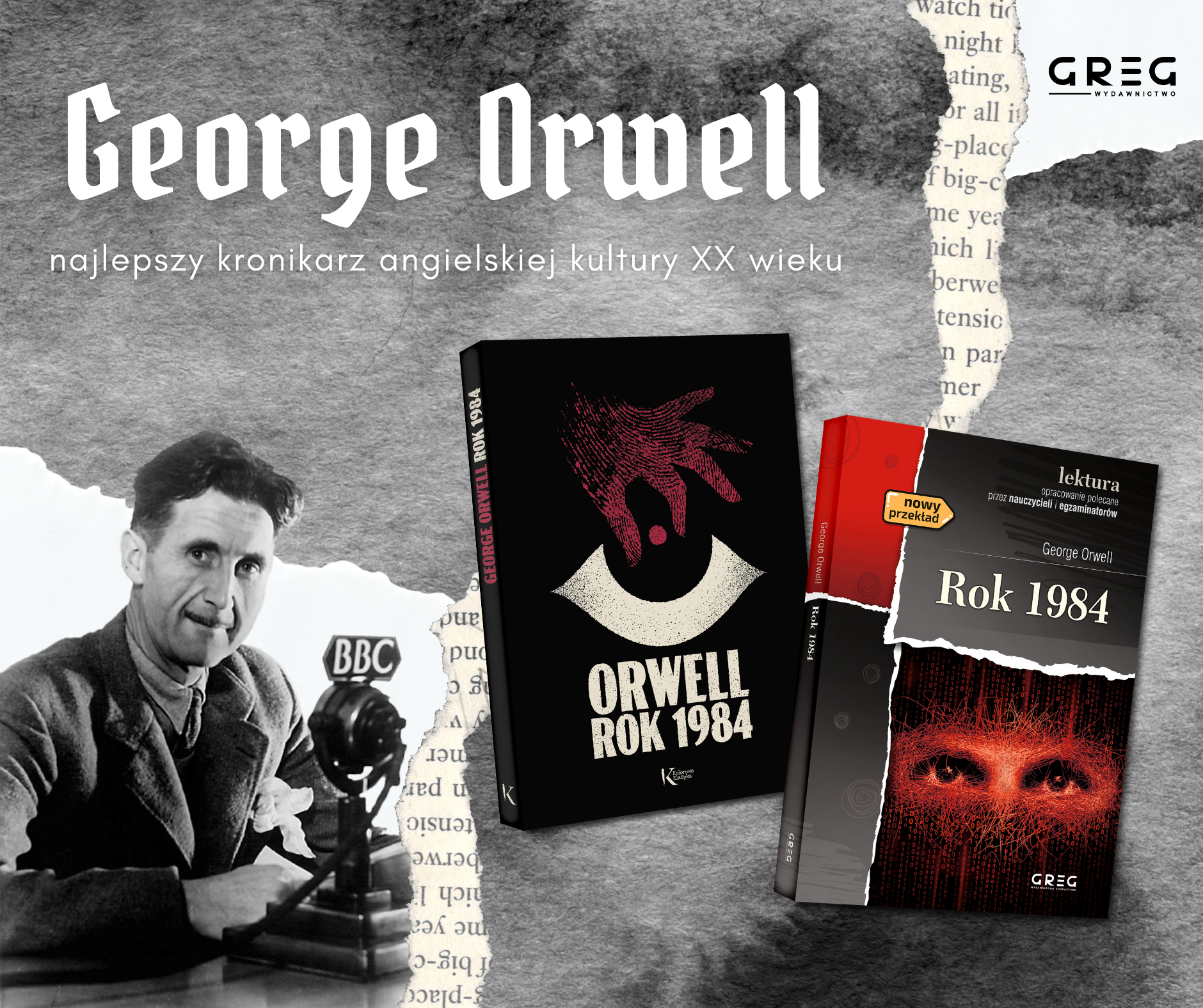 nagłówek grafika orwell
