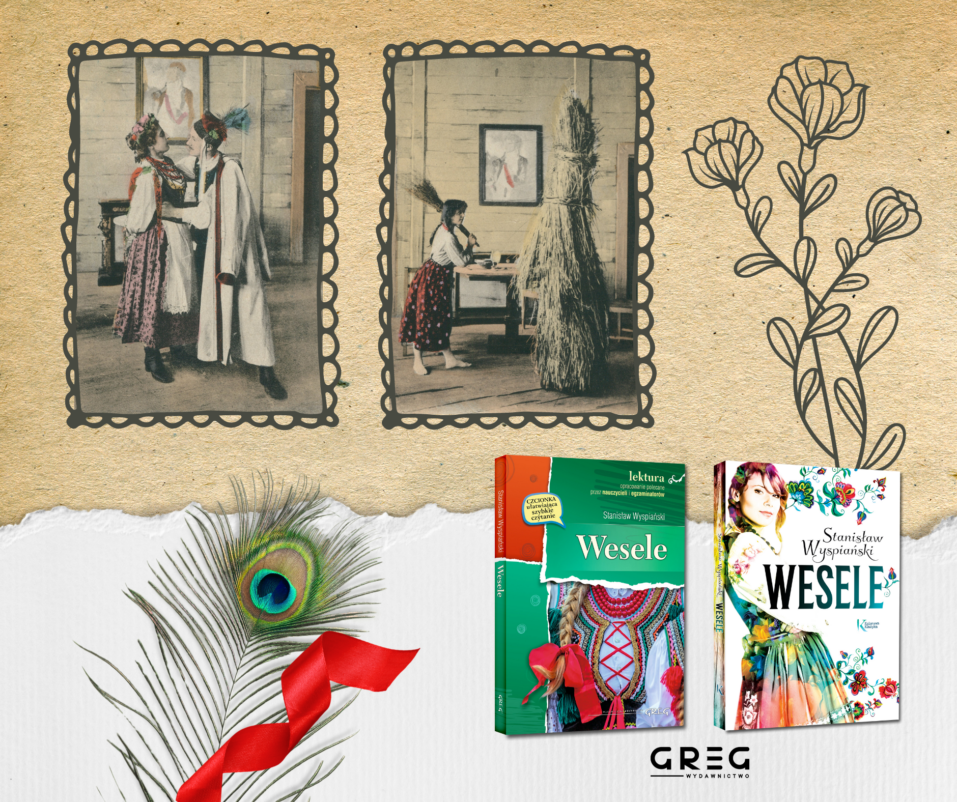 nagłówek grafika wesele wyspiański