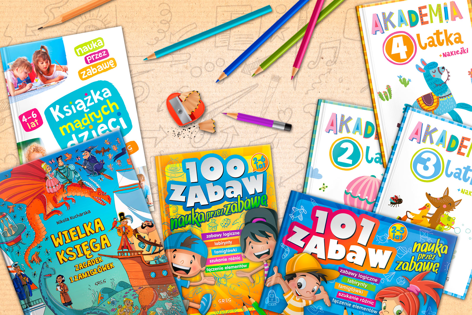 grafika nagłówek zagadki i zabawy