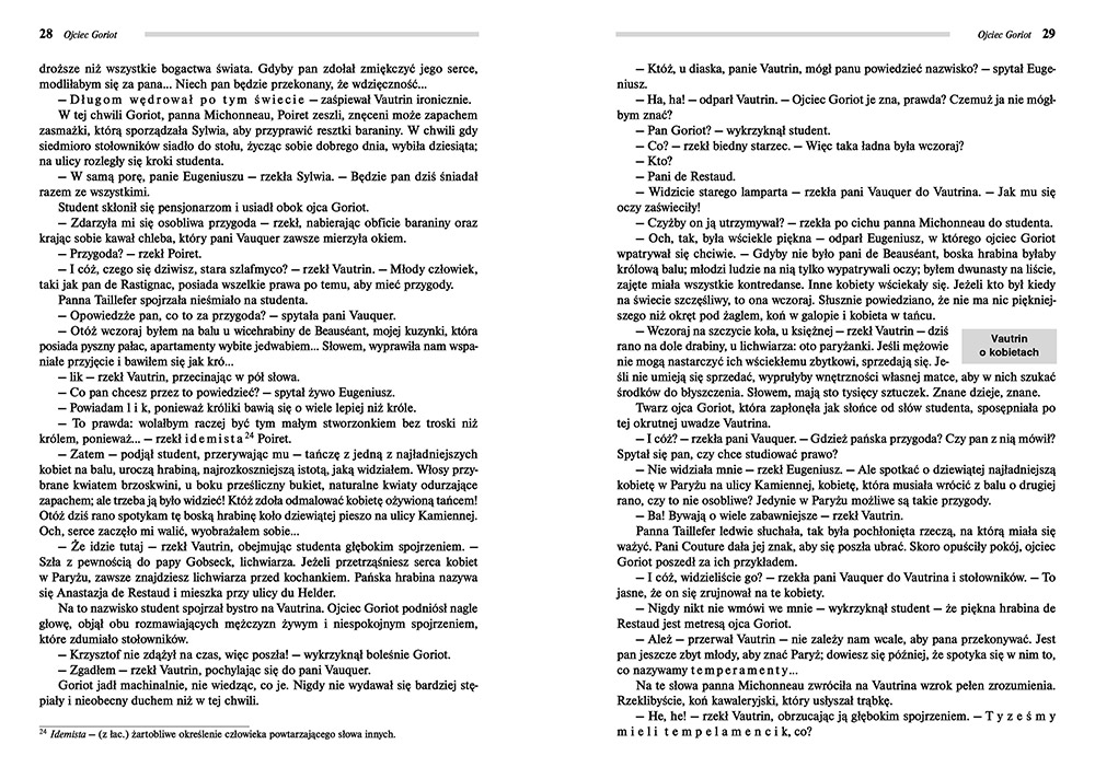 Ojciec Goriot (twarda oprawa) *wydanie z opracowaniem i streszczeniem
