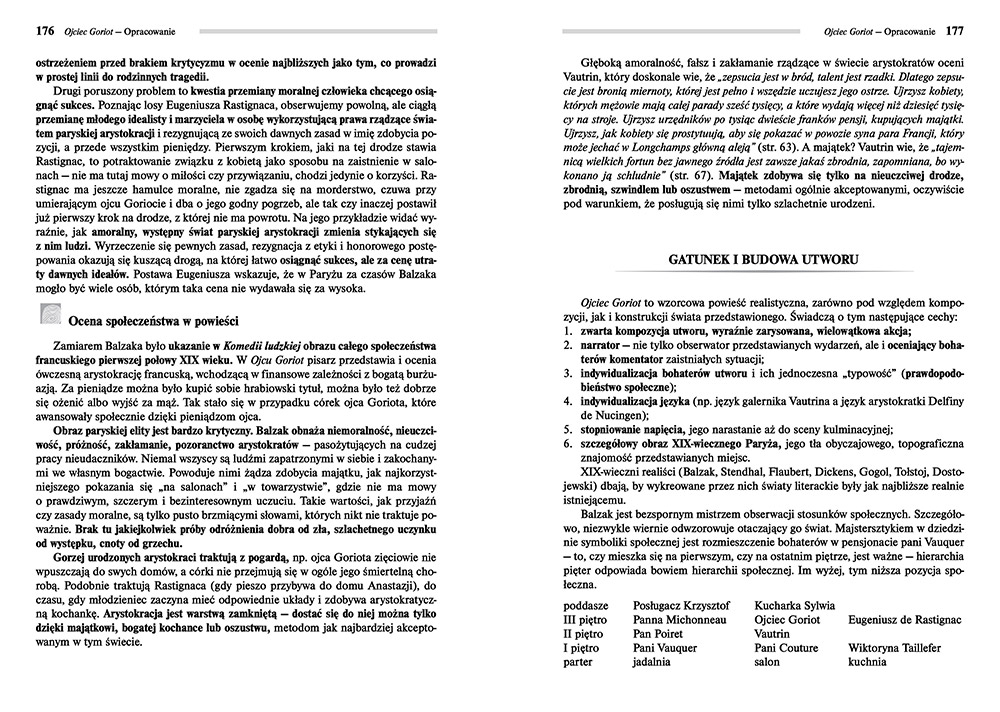 Ojciec Goriot (twarda oprawa) *wydanie z opracowaniem i streszczeniem