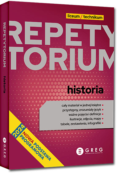 Repetytorium - liceum/technikum - historia - aktualne na rok 2026/2027