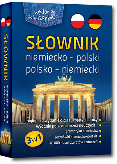 Słownik niemiecko-polski, polsko-niemiecki 3w1 - wydanie kieszonkowe