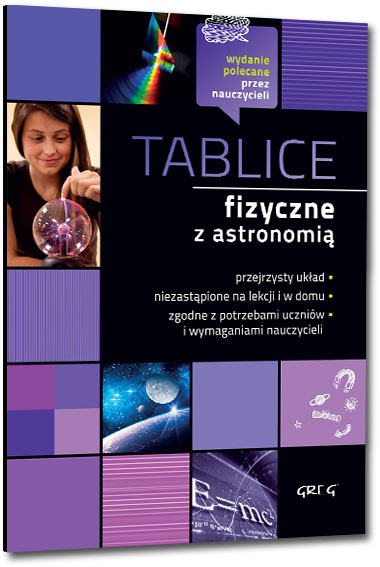 Tablice fizyczne z astronomią