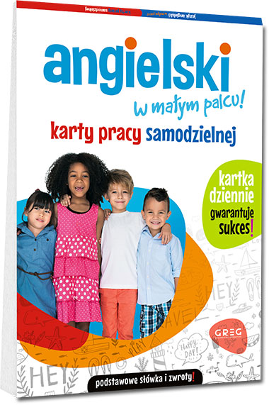 Karty pracy. Angielski w małym palcu!
