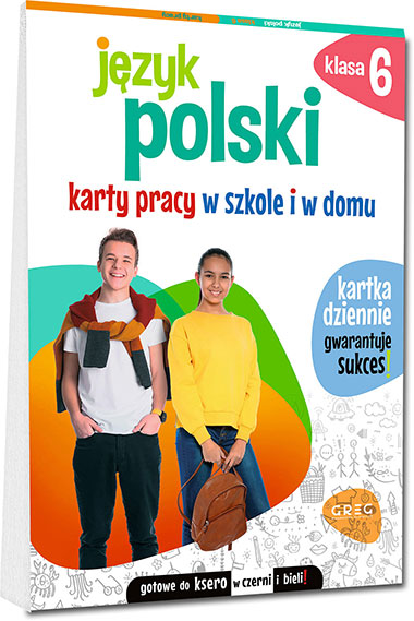 Karty pracy. Język polski - klasa 6