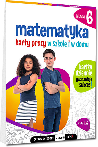 Karty pracy. Matematyka - klasa 6