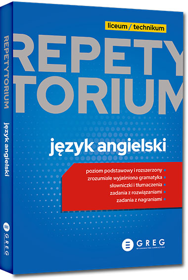 Repetytorium - liceum/technikum - język angielski