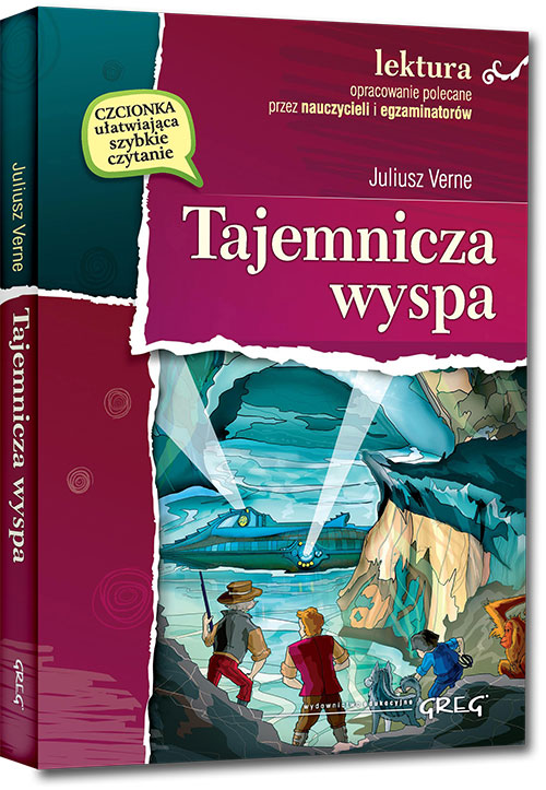 Tajemnicza wyspa - Juliusz Verne